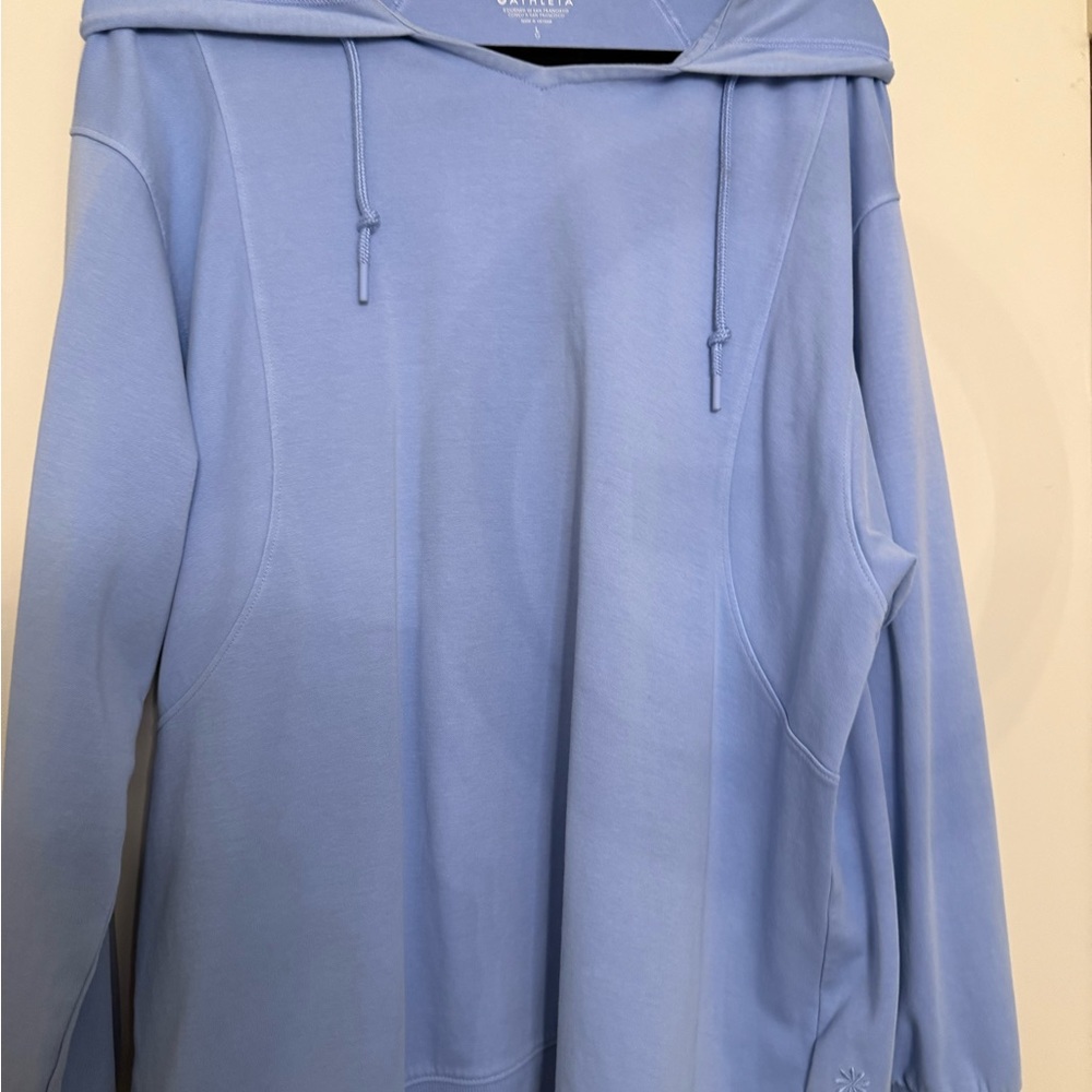 Athleta Blue Oversized Sweatshirt - Picture 4 of 8